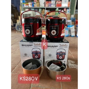 Nồi áp suất điện cơ Sharp KS180V (KS-180V) - 6 lít, 1000W