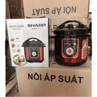 Nồi Áp Suất Điện Sharp KS-226- 6L-nồi hầm ,ninh ,nấu cơm đa năng hàng chính hãng bảo hành 12 tháng