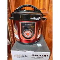 Nồi Áp Suất Điện Sharp KS-226-ks2286L-nồi hầm ,ninh ,nấu cơm đa năng hàng chính hãng bảo hành 12 tháng
