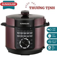 Nồi áp suất điện Sunhouse 6lít SHD1657 hàng chính hãng giá tốt