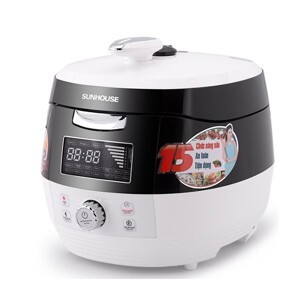 Nồi áp suất điện Sunhouse SHD1858BW (SHD-1858BW) - 5 lít