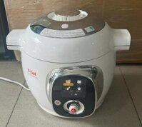 NỒI ÁP SUẤT ĐIỆN T-FAL CY7011JP 6LIT còn mới leng keng