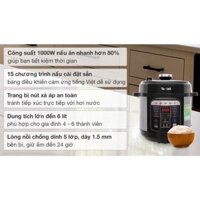 Nồi áp suất điện Tefal CY601868 6 lit thương hiệu Pháp