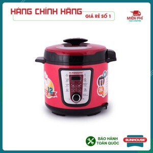 Nồi áp suất điện tử đa năng Sunhouse SHD1767 (SHD-1767) - 6.0 lít