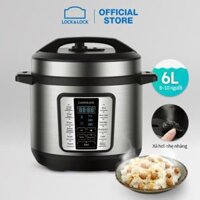 Nồi Áp Suất Điện Tử Đa Năng Dung Tích 6 Lít Lock&Lock EJP666SLV – Chính hãng