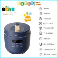 Nồi Áp Suất Điện Tử Đa Năng BEAR YLB-A50M1 5L Áp Suất 70KPa Công Suất 900W Bản Quốc Tế - Hàng Chính Hãng