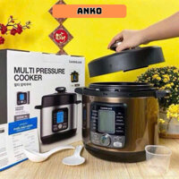Nồi Áp Suất Điện Tử Đa Năng Lock&Lock 6L 1000W - EJP676BLK Đa Chức Năng, Dung Tích Lớn 6L, Dễ Sử Dụng - Hàng Chính Hãng