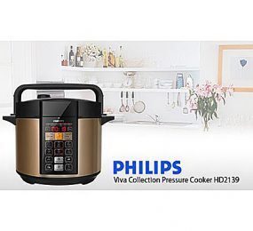 Nồi áp suất điện tử Philips HD2139 (HD 2139) - 6 lít, 1000W
