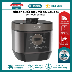 Nồi áp suất điện tử Sunhouse Mama SHD1585B - 5 lít