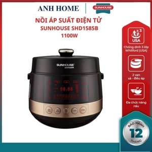 Nồi áp suất điện tử Sunhouse Mama SHD1585B - 5 lít