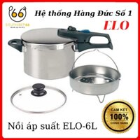 Nồi Áp Suất Elo Praktika Plus XL 6L Dùng Được Cho Bếp Từ Bếp Điện – Thương Hiệu Đức-Siêu Thị Bếp 66