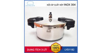 Nồi áp suất Inox 304 Lock&Lock LYD1182 dung tích 3 lít đáy từ