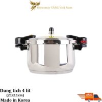Nồi áp suất inox Hàn Quốc Kitchen Flower CIT400 4 lít