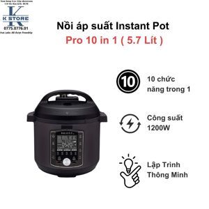 Nồi áp suất Instant Pot Pro 10-in-1 - 5.7L