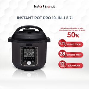 Nồi áp suất Instant Pot Pro 10-in-1 - 5.7L