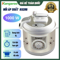 Nồi Áp Suất Kangaroo KG286 2 Lớp An Toàn, Tiết Kiệm Điện, Đa Năng Bảo Hành 24 Tháng