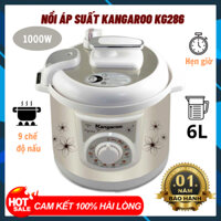 Nồi áp suất Kangaroo KG286 2 Lớp An Toàn, Tiết Kiệm Điện, Đa Năng Bảo Hành 24 Tháng