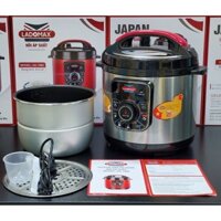 Nồi Áp Suất Ladomax HA-7860 Dung Tích 6L Công Suất 1000W, Ninh Kỹ Hầm Nhừ - Đa Chức Năng Nấu Nướng, Lòng Nồi Chống Dính