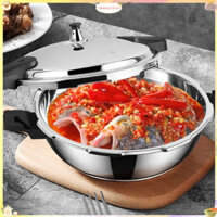 Nồi áp suất Mini bằng thép không gỉ An toàn chống cháy nổ 1.8L 1.8 Lít Nồi áp suất Hàu Đầu cá cho bếp Gas