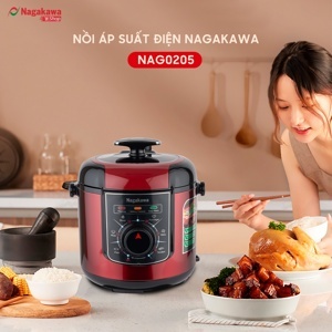Nồi áp suất Nagakawa NAG0205   - 6L