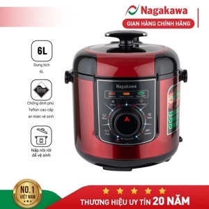 Nồi áp suất Nagakawa NAG0205   - 6L