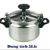 Nồi áp suất nấu bếp từ , bếp ga FUJIKA 4L-5L-7L - 5L trắng