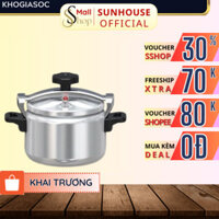 Nồi áp suất nhôm Hàn Quốc 4L Chính hãng Sunhouse SHG9900-04  - SSHOP OFFICIAL