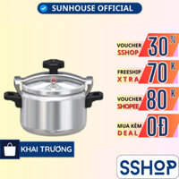 Nồi áp suất nhôm Hàn Quốc 4L Chính hãng Sunhouse SHG9900-04  - SSHOP MALL