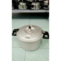 Nồi áp suất nhôm nội địa Nhật dung tích 6l hầm dc con gà to, nồi dày nặng