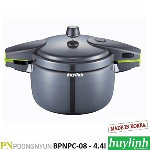 Nồi áp suất nhôm PoongNyun BPNPC-08, 4.4L