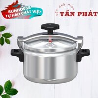 Nồi áp suất nhôm Sunhouse 4 lít - 5 lít - 6 lít dùng trên bếp ga - bếp hồng ngoại - không sử dụng trên bếp điện từ
