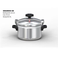 Nồi Áp Suất Nhôm Sunhouse SHG9900-05 5 lít - Hàng Chính Hãng