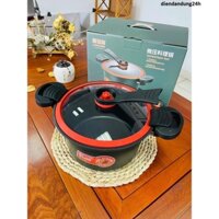 Nồi áp suất, Nồi hầm cháo, Kho cá đa năng mini totipotent pot 3.5L dùng cho mọi loại bếp từ, bếp gas, bếp hồng ngoại