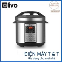 Nồi Áp Suất OLIVO PC60, Nồi Nhập Khẩu Mỹ Đa Năng Chính Hãng Cao Cấp, Dễ Dàng Làm Vạn Món Ngon