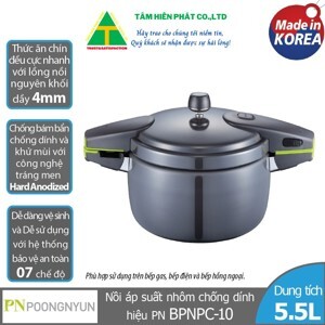 Nồi áp suất Poong Nyun BPNPC-10, 5.5L