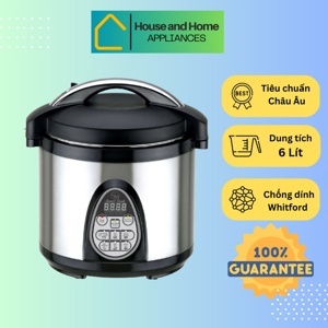 Nồi áp suất Smart Cook PCS-0238 - 6L, 1000W