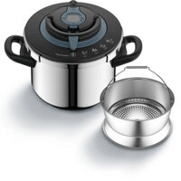 Nồi Áp Suất Tefal P4220745 Nutricook 6L Kèm Giỏ Hấp