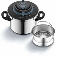 Nồi Áp Suất Tefal P4220745 Nutricook 6L Kèm Giỏ Hấp