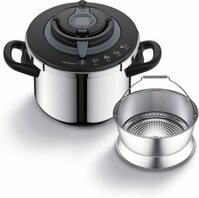 Nồi Áp Suất Tefal P4220745 Nutricook 6L Kèm Giỏ Hấp