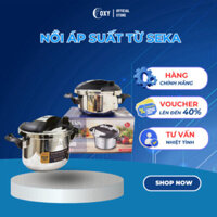 Nồi Áp Suất Từ Seka SK5859 Inox 304 Kèm Vung Kính Dùng Được Cho Mọi Loại Bếp GVQ Store