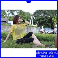 Nơi bán áo thun lưới tập gym, yoga cho nữ người mập đang giảm giá