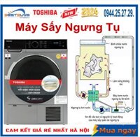 Nơi Bán Máy sấy ngưng tụ Toshiba 8 kg TD-K90MEV(SK) Với giá rẻ nhất hà nội