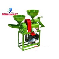 Nơi bán máy xay xát gạo chạy động cơ xăng 6.5hp gạo ra siêu đẹp