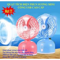 Nơi bán Quạt Phun Sương Mini giá rẻ, Quạt phun sương cao cấp, thổi bay cơn nóng mùa hè, thiết kế thông minh, tiện dụng