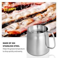 Nồi bếp chiên bằng thép không gỉ 2L Nồi chiên nhà bếp Công suất lớn Bể lọc dầu đa chức năng Nồi chiên sâu