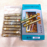 Nối bép mỏ hàn mig T350 ren ngoài, hộp 10 cái - chất liệu đồng thau