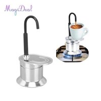 Nồi cà phê Mini ống đơn MagiDeal Dễ sử dụng Máy pha cà phê cho các bữa tiệc tại nhà Cắm trại