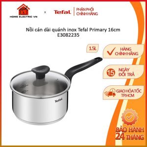 Nồi cán dài quánh inox Tefal Primary 16cm E3082235