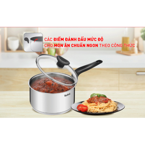 Nồi cán dài quánh inox Tefal Primary 18cm E3082375
