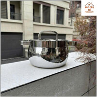 Nồi canh nồi kho nồi hầm nồi inox Nồi quai vuông Chockmen inox 18/10 cao cấp size 18cm, 20cm, 24cm CKM140 CKM141 CKM165